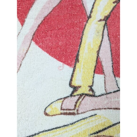 vtg Franco Solid Gold Dancers TV Series Beach Towel 1980s 55.5"x27. 5" READ - Picture 12 of 14